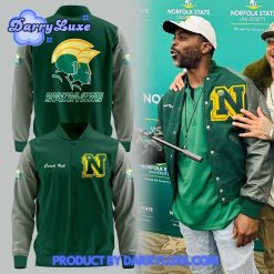 Norfolk State Football Coach Vick Baseball Jacket