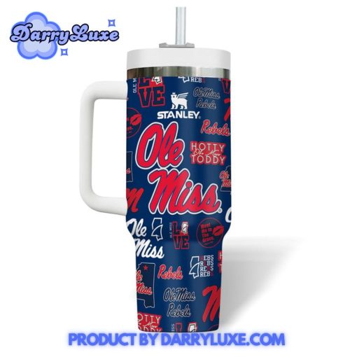 Ole Miss Rebels Hotty Toddy 2025 Stanley Tumbler