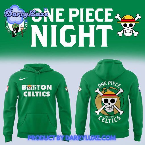 One Piece x Boston Celtics Nike Limited Hoodie Set