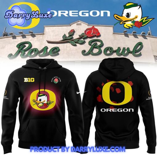 Oregon Football 2024 Rose Bowl Game Premium Hoodie