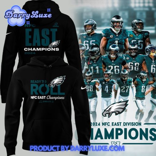 Philadelphia Eagles 2024 NFC East Division Champions Hoodie