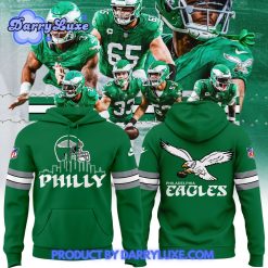 Philadelphia Eagles Hoodie Kelly Green Threads 2024