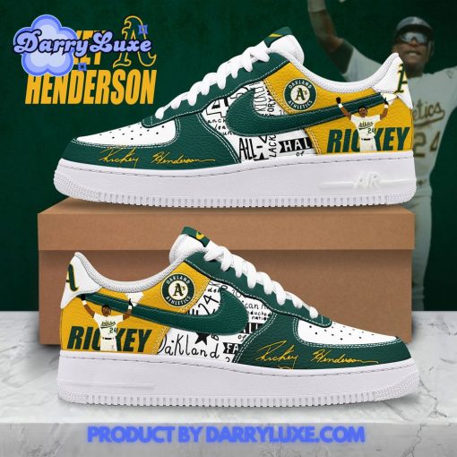 Rickey Henderson x Oakland Athletics For The Memories Nike Air Force 1