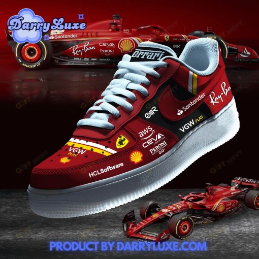 Scuderia Ferrari Formula 1 Car Nike Air Force 1