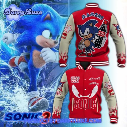 Sonic the Hedgehog x Cola Baseball Jacket