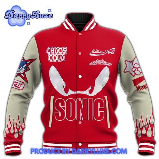 Sonic the Hedgehog x Cola Baseball Jacket