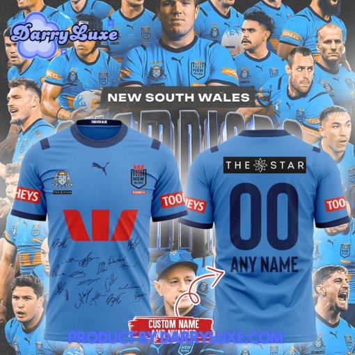 South Wales State Origin Custom Name Shirt