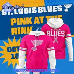 St. Louis Blues “Pink At The Rink” Hoodie, Pants, Cap