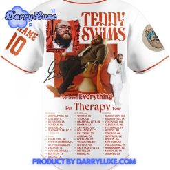 Teddy Swims Ive Tried Everything but Therapy Baseball Jersey