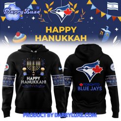 Toronto Blue Jays x 2024 Happy Hanukkah Premium Hoodie