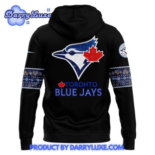 Toronto Blue Jays x 2024 Happy Hanukkah Premium Hoodie