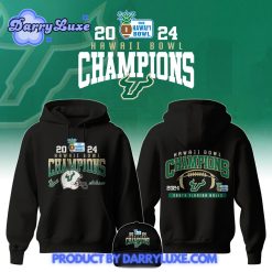 USF Bulls Bowl Hawaii Champions Hoodie Set Black