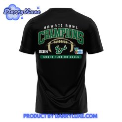 USF Bulls Bowl Hawaii Champions Shirt Black