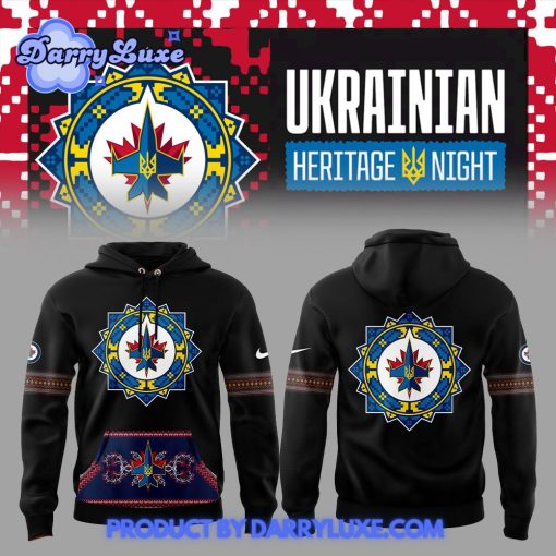 Winnipeg Jets Ukrainian Heritage Night Hoodie Set