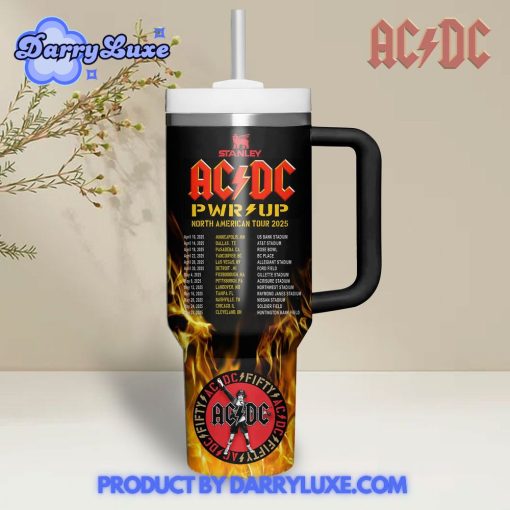 AC/DC Power Up North American Tour 2025 Stanley Tumbler