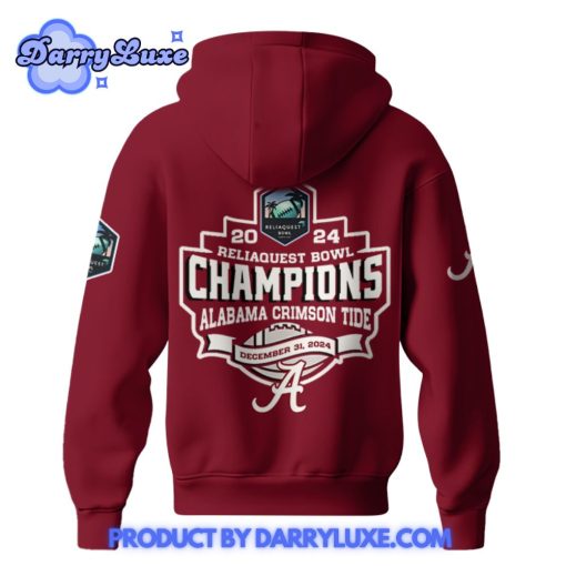 Alabama Crimson Tide NCAA Reliaquest Bowl Champions Hoodie Set