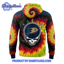 Anaheim Ducks x Grateful Dead Night Hoodie Set 2025