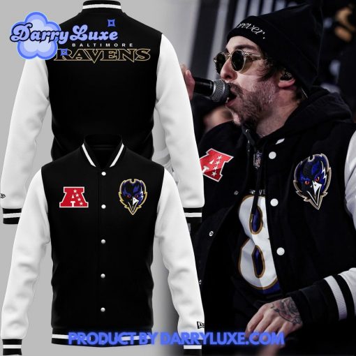 Baltimore Ravens AFC Championship Games Baseball Jacket