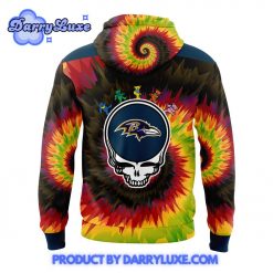 Baltimore Ravens x Grateful Dead Night 2025 Hoodie Set