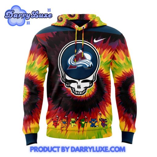 Colorado Avalanche x Grateful Dead Night Hoodie Set 2025