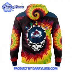 Colorado Avalanche x Grateful Dead Night Hoodie Set 2025