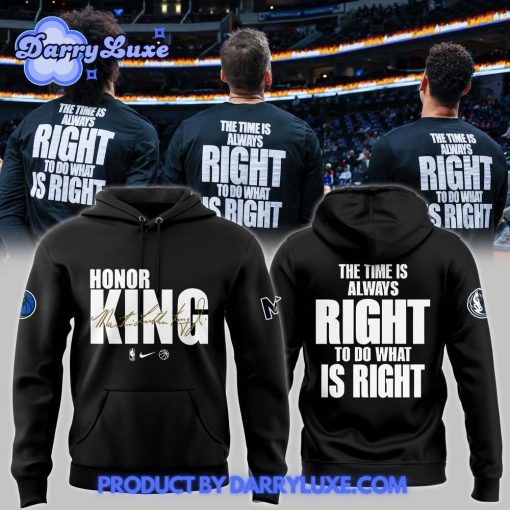 Dallas Mavericks x 2025 Martin Luther King Day Hoodie