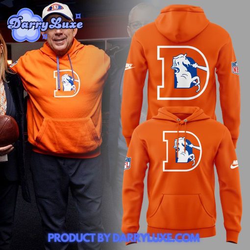 Denver Broncos Coach Sean Payton Throwback Hoodie Set