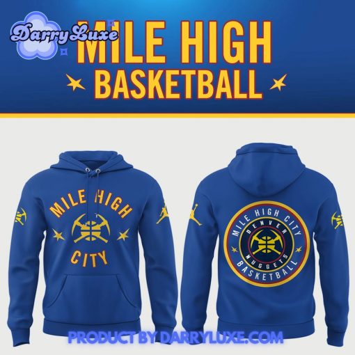 Denver Nuggets x Mile High City Basketball Hoodie Set