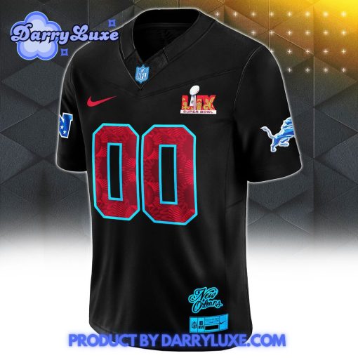 Detroit Lions 2025 Super Bowl LIX Football Jersey