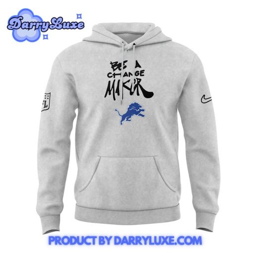 Detroit Lions Coach DeMeco Ryans Be A Change Maker Hoodie Set