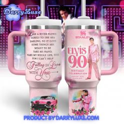 Elvis Presley 90 Birthday Celebration 2025 Stanley Tumbler