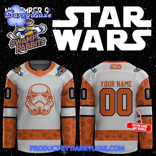 Greenville Swamp Rabbits x Star Wars Night Hockey Jersey