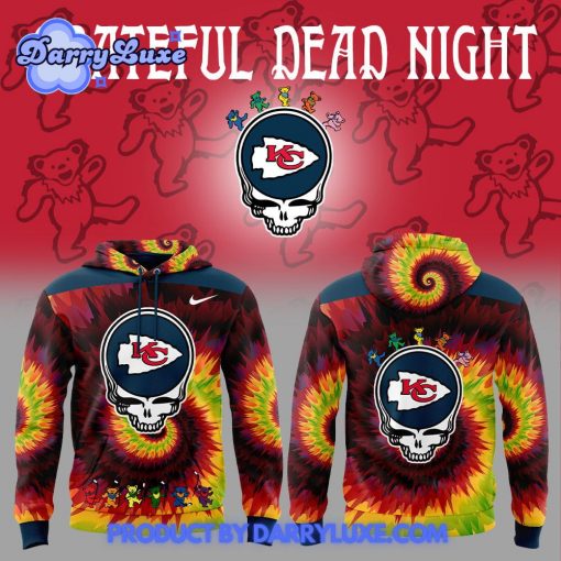 Kansas City Chiefs x Grateful Dead Night 2025 Hoodie