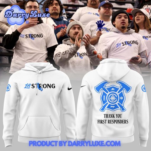 Los Angeles Clippers LAStrong White Hoodie