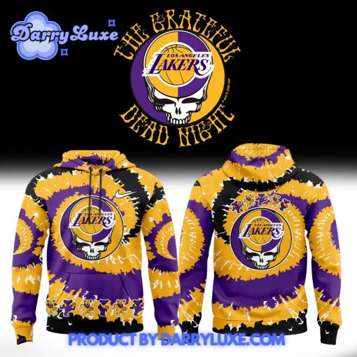 Los Angeles Lakers x Grateful Dead Night Hoodie Set