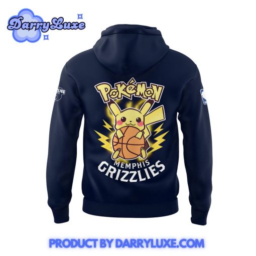 Memphis Grizzlies x Pokemon Night Hoodie Set 2025