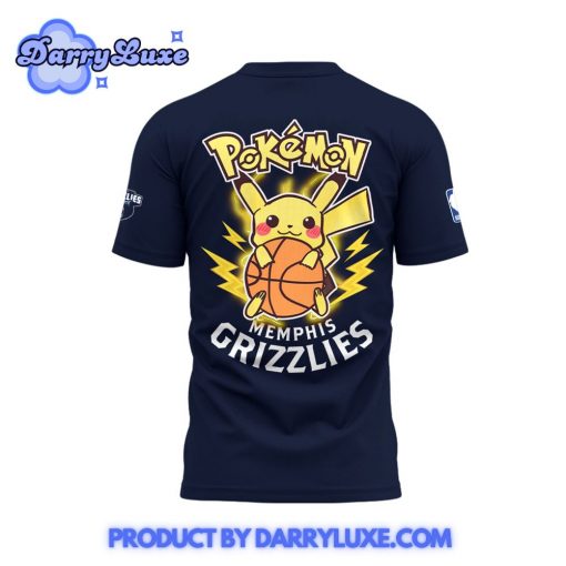 Memphis Grizzlies x Pokemon Night Shirt 2025