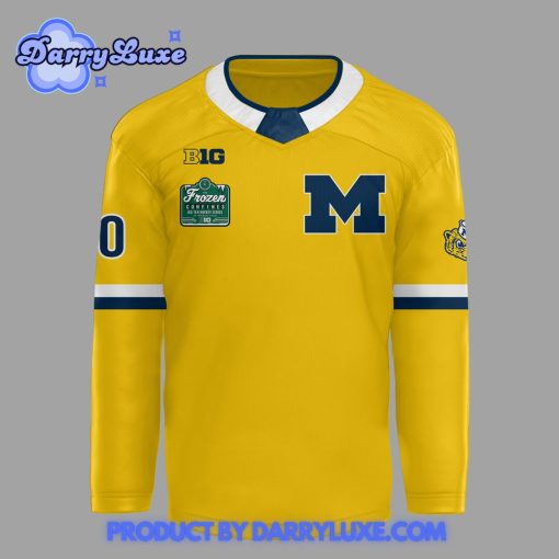 Michigan Wolverines Hockey Special Wrigley Field Hockey Jersey