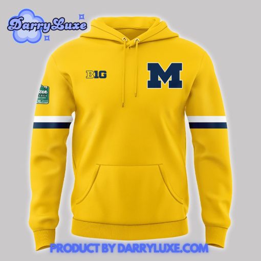 Michigan Wolverines Hockey Special Wrigley Field Hoodie Set