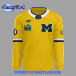 Michigan Wolverines Wrigley Field 2025 Hockey Jersey