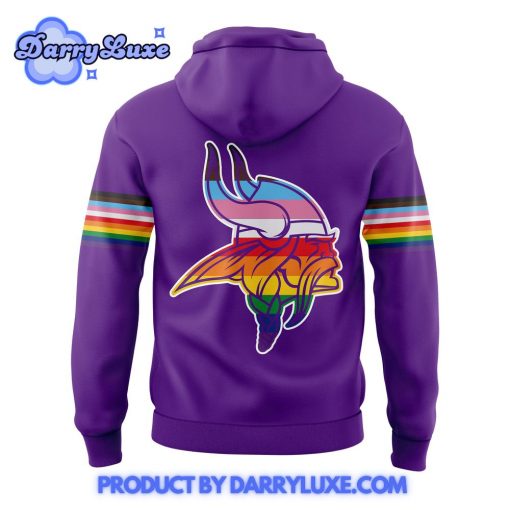 Minnesota Vikings NFL PRIDE NIGHT Hoodie Set