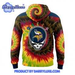 Minnesota Vikings x Grateful Dead Night Hoodie Set 2025