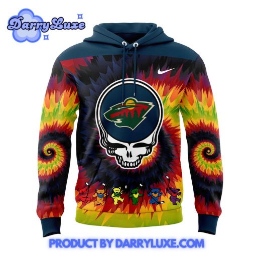 Minnesota Wild x Grateful Dead Night Hoodie Set 2025