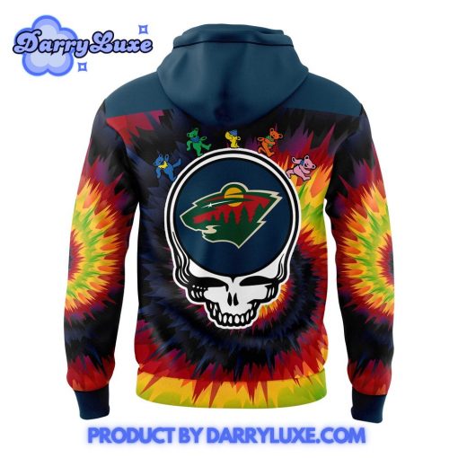 Minnesota Wild x Grateful Dead Night Hoodie Set 2025