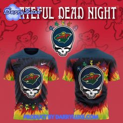 Minnesota Wild x Grateful Dead Night Shirt 2025