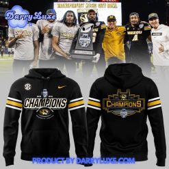 Missouri Tigers Football Music City Bowl Champions Black Hoodie Set