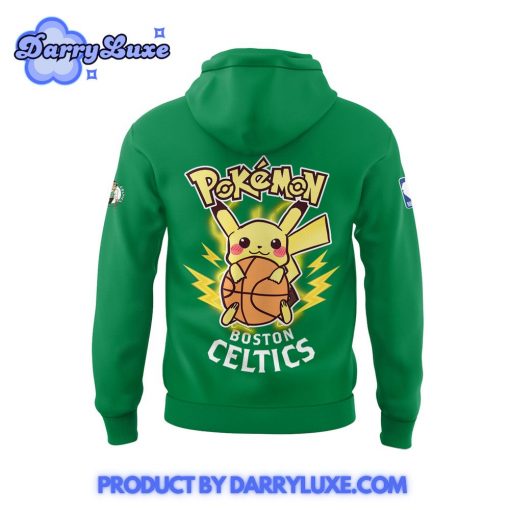 NBA Boston Celtics x Pokemon Night Hoodie Set 2025