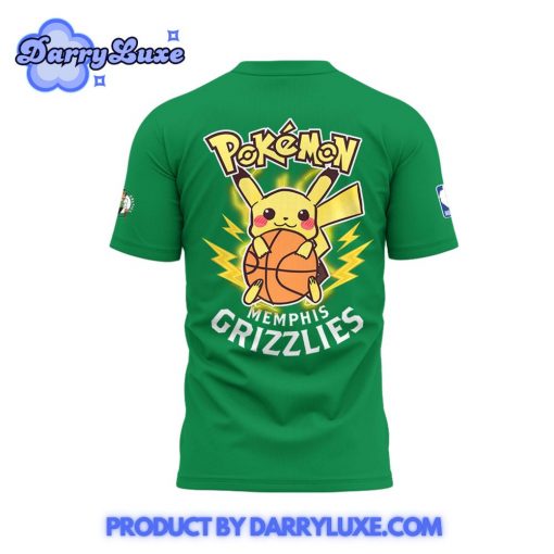 NBA Boston Celtics x Pokemon Night Shirt 2025