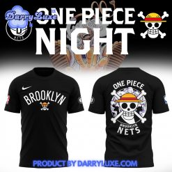 NBA Brooklyn Nets x One Piece Night Shirt 2025