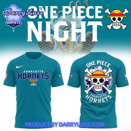 NBA Charlotte Hornets x One Piece Night Shirt 2025